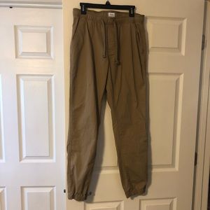 Khaki Men’s Tall Joggers